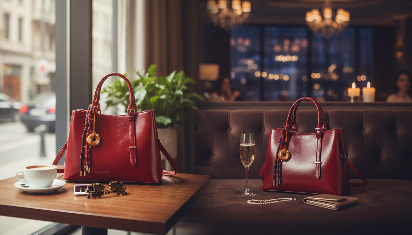 Elegant Red Handbag: How to Style It Day to Night