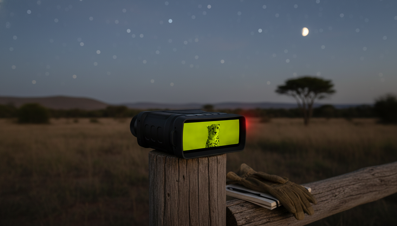 1080P Night Vision Binoculars: 5X Zoom & IR Tips
