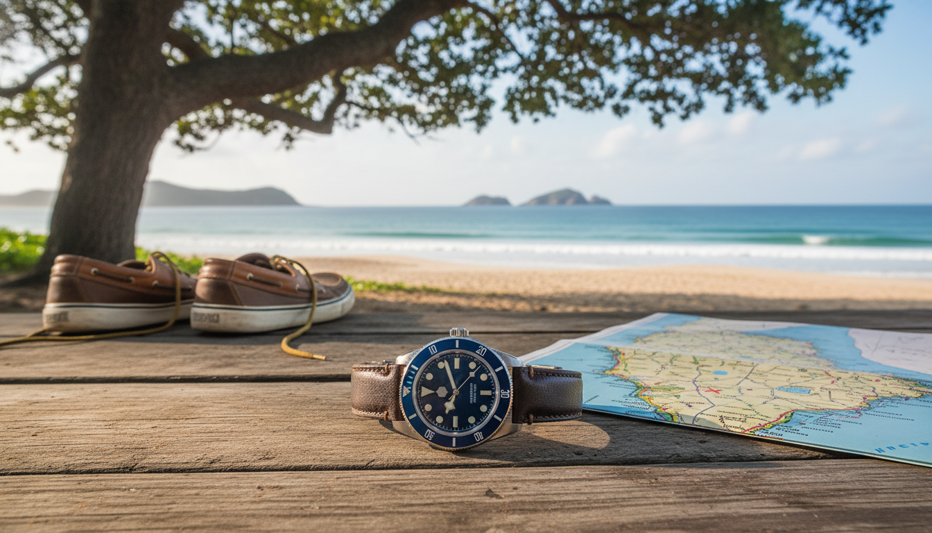 40mm Vintage Diver Watch: Automatic Movement & Sapphire