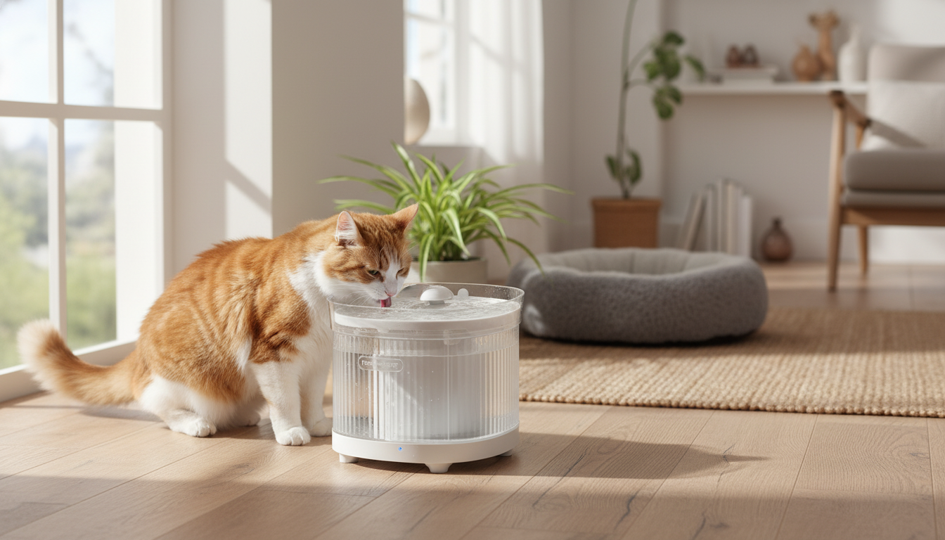 Cordless Cat Water Fountain: Cleaner Hydration Anywhere