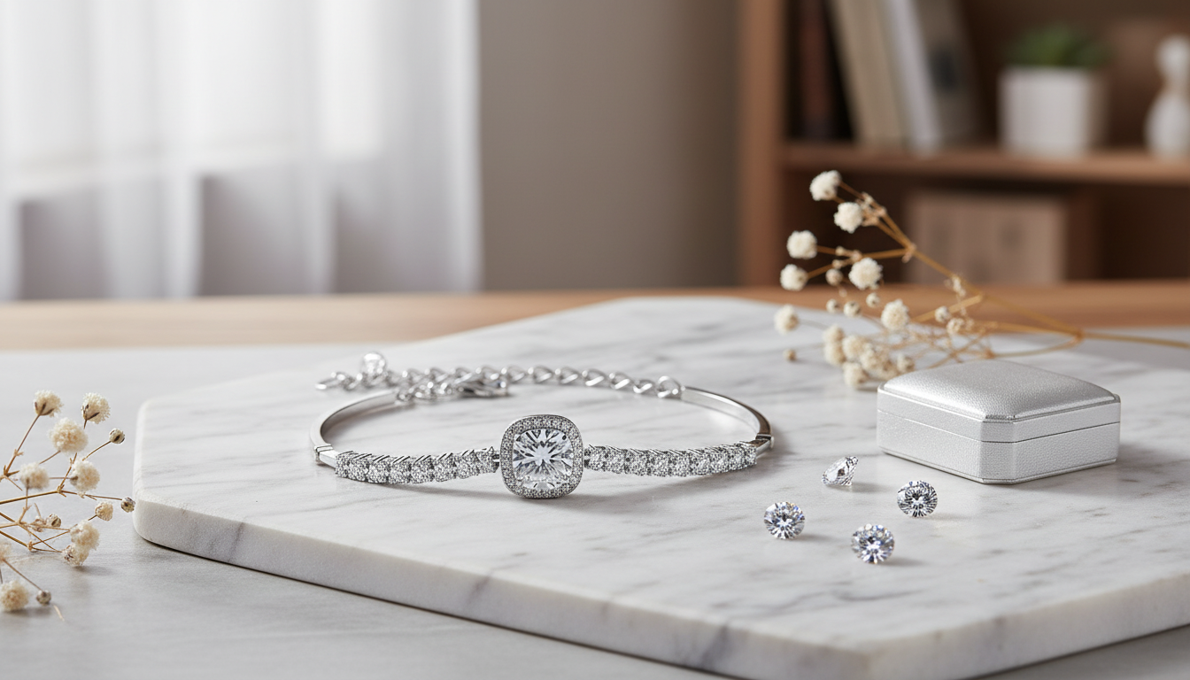 GBA Moissanite Enamelled Bracelet: Style & Care Tips