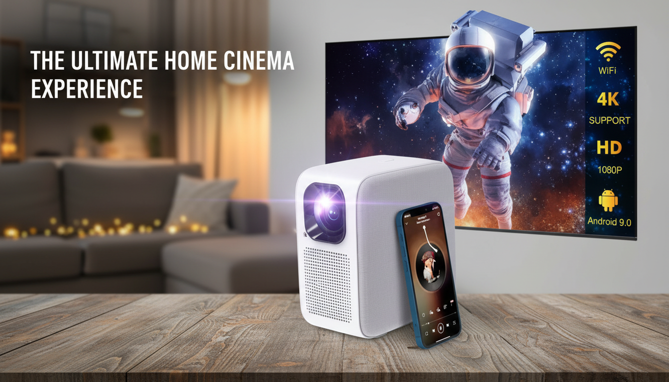 Smart Projector Setup: Cinema Anywhere at Home or Travel