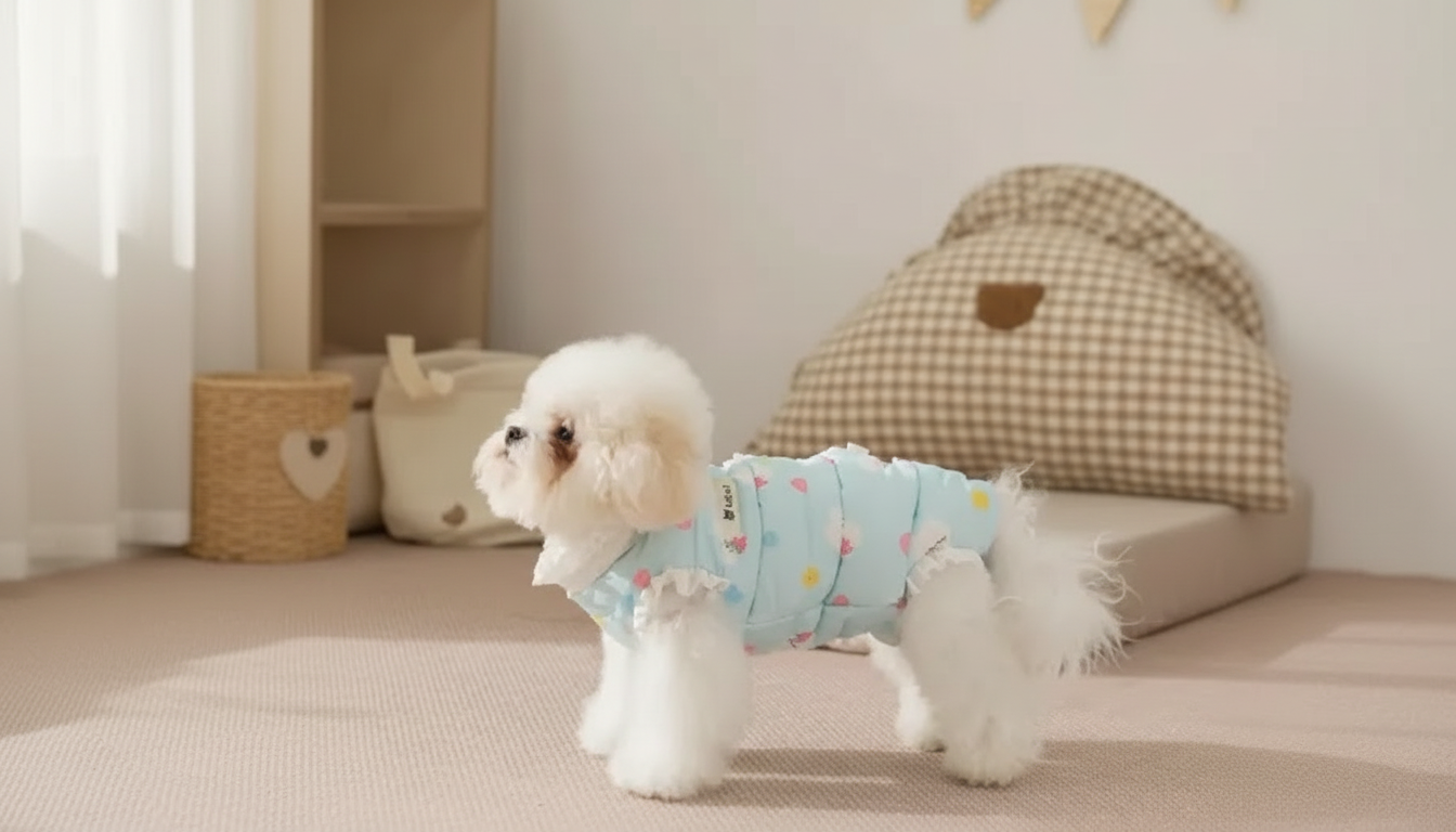 Winter Pet Jumpsuit Fit Guide: Warm 4-Leg Lace Suit