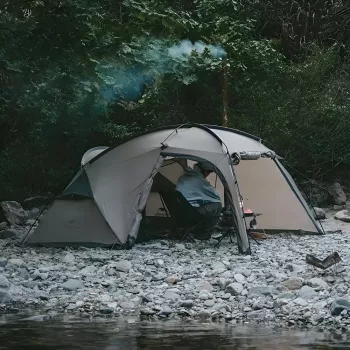 Ultralight 4-Season 2-Person Tent: Waterproof Double-Layer